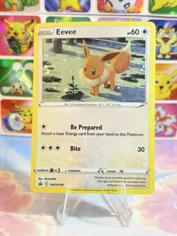 Eevee SWSH190, NM Holo SWSH: Sword & Shield Promo, Eeveelution, Pokemon TCG Card - Image 3