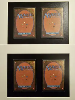 Blue Elemental Blast X4 Revised Edition LP MTG Full Playset Magic The Gathering - Image 2