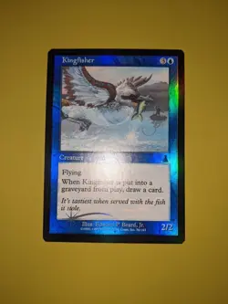 FOIL Kingfisher x1 Urza's Destiny 1x Magic the Gathering LP/EX - Image 1
