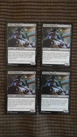 Magic: the Gathering / MtG Pitiless Plunderer x4 Rivals of Ixalan - Image 1