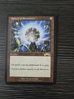 MTG Sphere Of Resistance Exodus - Lightly Played Regular - Image 1