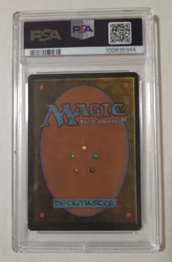 MTG Revised Rare Dual Land SAVANNAH 1994 Magic the Gathering PSA 5 EX - Image 2