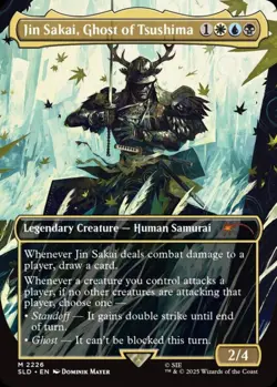 Magic The Gathering Secret Lair X Ghost of Tsushima [non Foil] - Image 2