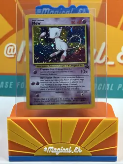 Mew WoTC Black Star Promo #9 Pokemon League 2000 TCG Near Mint NM - Image 1