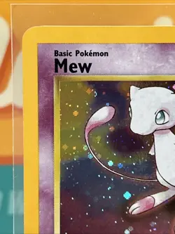 Mew WoTC Black Star Promo #9 Pokemon League 2000 TCG Near Mint NM - Image 4