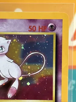 Mew WoTC Black Star Promo #9 Pokemon League 2000 TCG Near Mint NM - Image 5