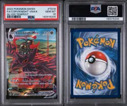 PSA 10 Corviknight Vmax TG19 Pokemon Sword & Shield Silver Tempest - Image 3