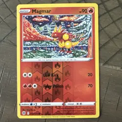 Pokemon - Magmar 019/172 - Reverse Holo - Brilliant Stars - NM - Image 1