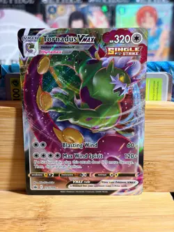 TORNADUS VMAX 125/198 SWSH Chilling Reign Pokemon Holo Rare TCG Near Mint - Image 1