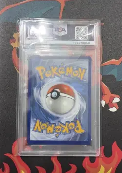2020 Pokemon SWSH FA Rainbow Charizard VMax Champion's Path Secret #074 PSA 10 - Image 2