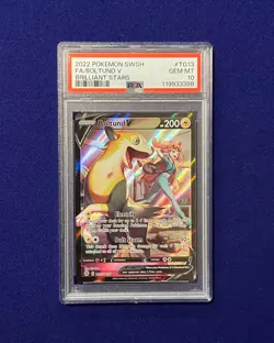 PSA 10 Boltund V #TG13 SWSH Brilliant Stars 2022 Pokemon GEM MINT - Image 1