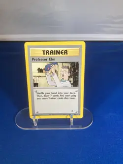 Professor Elm 96/111 Neo Genesis Regular Pokemon TCG NM Collectible - Image 1