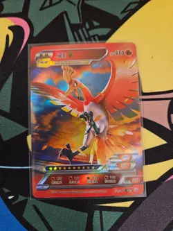 Pokemon ID Chinese Ho-Oh V UR Ultra Rare Full Art Holo 171/180 - Image 1