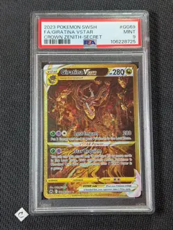 Giratina VSTAR GG69 PSA 9 MINT Crown Zenith Secret Rare Full Art Holo Pokemon - Image 1