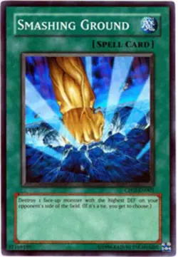 Yugioh! LP Smashing Ground - CP02-EN005 - Super Rare - Unlimited Edition Lightly - Image 1