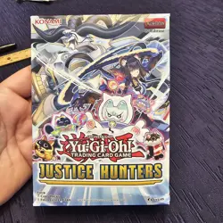 TCG 2025 Yugioh Justice Hunters 1st Edition mini Box 4-Packs Sealed New - Image 1