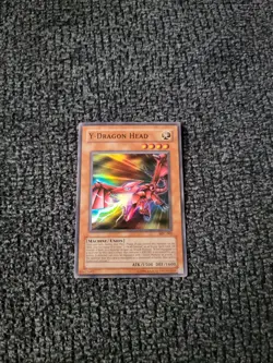 YuGiOh Y-Dragon Head Unlimited Holo Finish #MFC-005 MP-LP OC1009 - Image 1