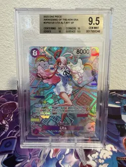 One Piece Uta SP Alternative Art OP02-120 Awakening of the New Era BGS 9.5 - Image 1