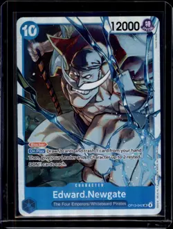 Edward.Newgate SR OP13-042 Carrying On His Will Foil One Piece TCG - Image 1