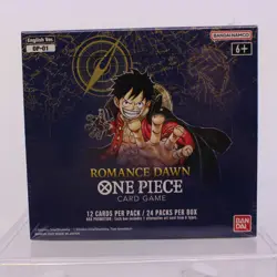One Piece Romance Dawn Blue Bottom TCG English Version Sealed Booster Box OP-01 - Image 1