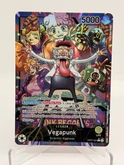 One Piece Vegapunk OP07-097 Leader Alternative Art 500 Years in the Future - Image 1