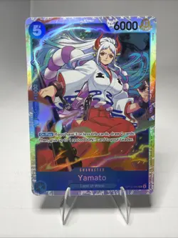 • Yamato • OP13-054 SR Carrying on His Wil Holo Foil One Piece TCG NM - Image 1