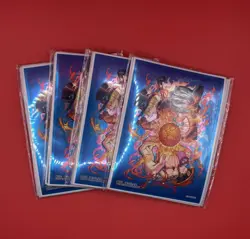 40 Sleeve One Piece Official Protector Ace & Sabo 10 Sleeve x 4 Set NEW - Image 1