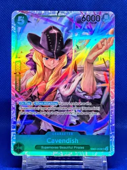 Cavendish EB01-012 SR | Premium Booster -The Best- Vol. 2 | One Piece TCG | EN - Image 1