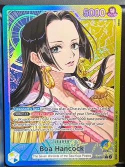 Boa Hancock Leader Alt Art One Piece TCG NM | English | OP14-041 - Image 2