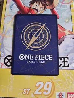One Piece ST29 Egghead Sanji SR Alternate Art ENGLISH - Image 2