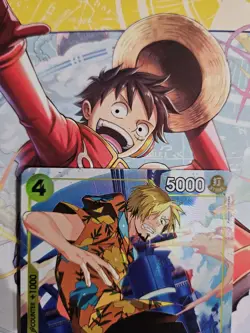 One Piece ST29 Egghead Sanji SR Alternate Art ENGLISH - Image 3