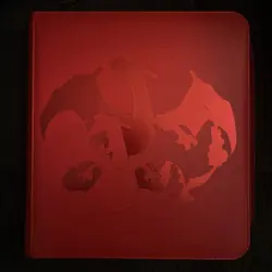 Pokemon Charizard Ultra Pro 12-Pocket Zippered Pro Binder Holds 480 Cards - Image 1
