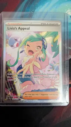 Lisias Appeal Sir Surging Sparks Holo Pokemon Card 246/191 NEAR MINT - Image 1