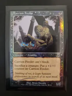 MTG Carrion Feeder Scourge Foil Card LP - Image 1