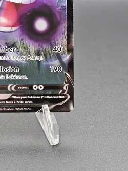 Pokemon Card Gengar v 156/264 Fusion Strike Half Art Holo Ultra Rare NM - Image 4
