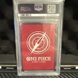 PSA 10 Monkey D Luffy EB02-010 L Dodgers One Piece Night Promo Card English 2025 - Image 2