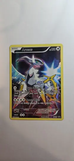 Pokemon TCG Cards Arceus XY116 Black Star Promo Holo - Image 1