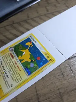 Ampharos 1/115 EX Unseen Forces Pokemon Card, Reverse Holo Rare Stamped - Image 5