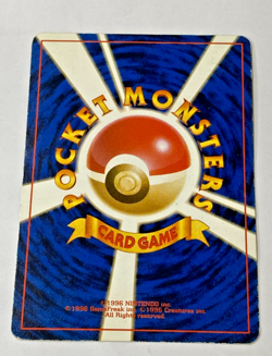 Auth Pokemon card Mankey LV.7 HP30 NO.056 Old Back Japanese from Japan - Image 2