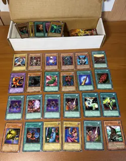 Vintage 1996 Yugioh Card Holo Lot, Comes With Everything Shown In Photos- Rare - Image 1