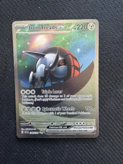Iron Treads ex 248/198 - Scarlet & Violet Base - SIR - Pokemon TCG Card NM - Image 1