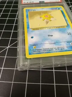 Pokemon Graded Staryu #65 Card PSA 10 Gem Mint 1999 Unlimited Base Set TGC - Image 4