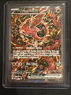 2025 Pokemon Phantasmal Flames Promo Card 024 Oricorio EX from Charizard UPC -NM - Image 1