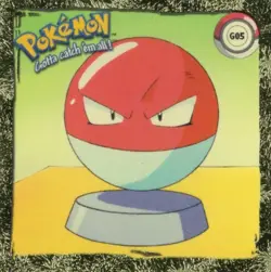 1999 Pokemon ArtBox Sticker - LP Pokemon Voltorb G05 - Image 1