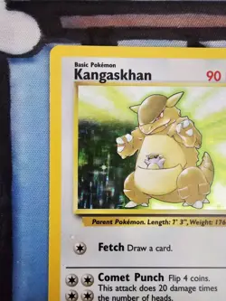 Pokemon TCG Kangaskhan Jungle 5/64 Holo Unlimited Holo Rare NM - Image 4