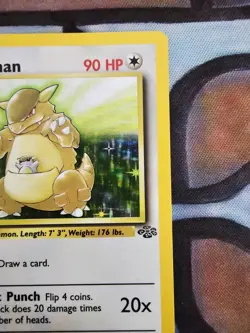 Pokemon TCG Kangaskhan Jungle 5/64 Holo Unlimited Holo Rare NM - Image 5