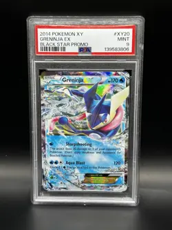 PSA 9 Greninja EX XY20 Black Star Promo Pokemon TCG ONLY 88 POP - Image 1