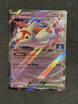 Pokemon Asia Exclusive Latias ex Gym Promo Stamped 076/191 - Image 1