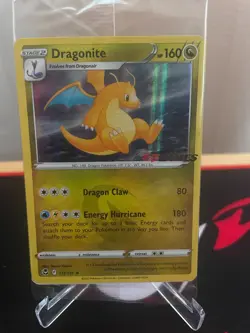 Dragonite Pokemon Silver Tempest 131/195 EBGames Stamped - Image 1