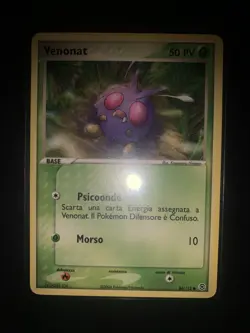 Venonat Carta Pokemon ex rosso fuoco verde foglia 84/112 Ita Italiano - Image 1